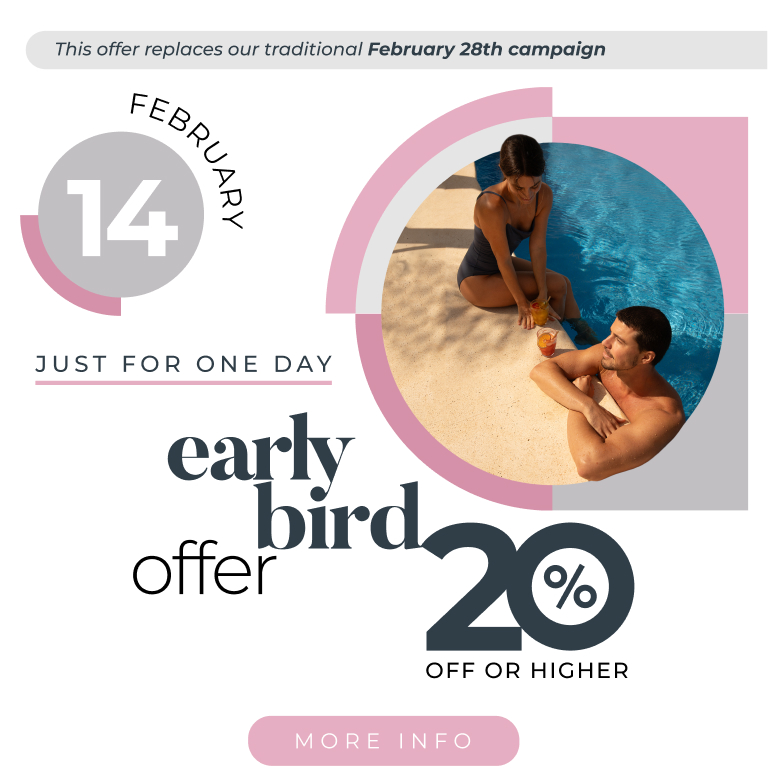 Early Bird offer 20% off